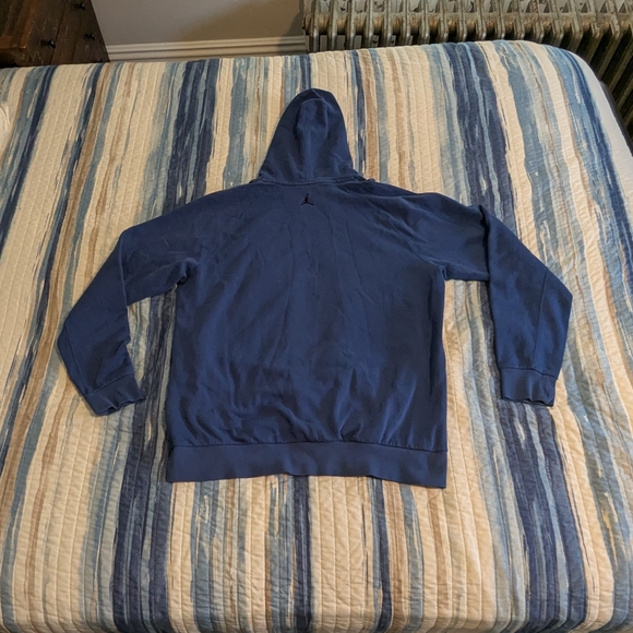 Air Jordan 6 Low “Insignia Blue” x Jordan Flight Brushed Pullover Hoodie Size me - Picture 6 of 6